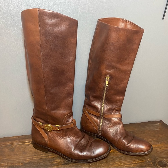 Coach Mysie Leather Riding Boots - Picture 2 of 10